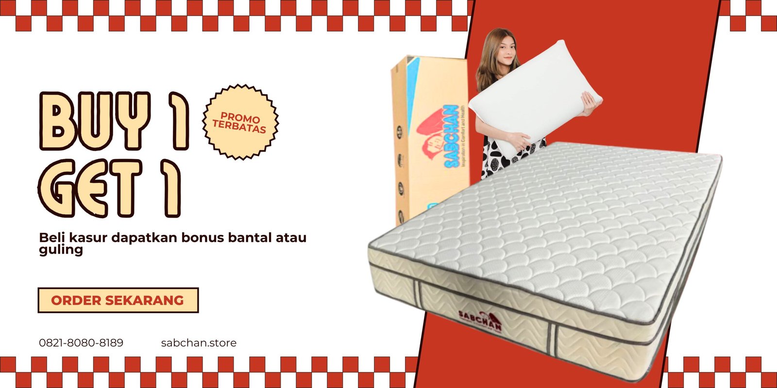 banner sabchan kasur